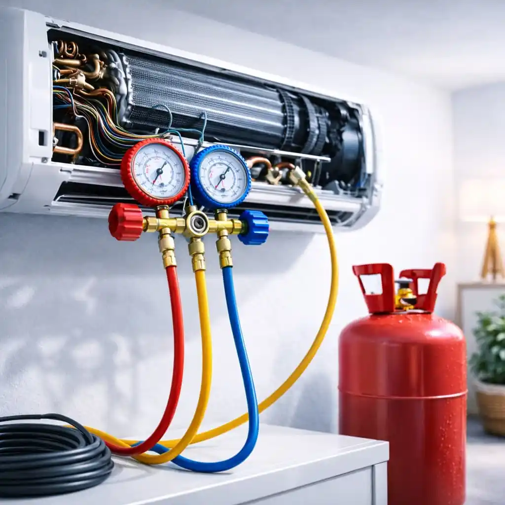 AC gas filling near you