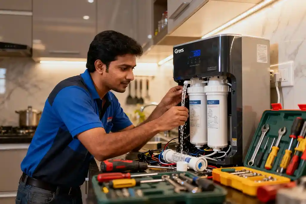 Water purifier technician